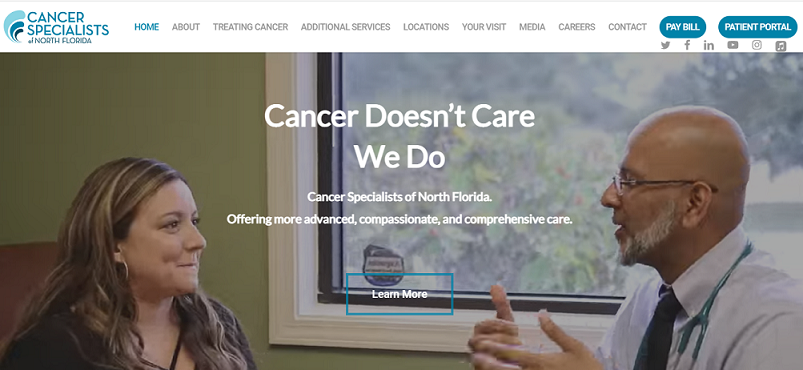 Medical practice Website development Jacksonville